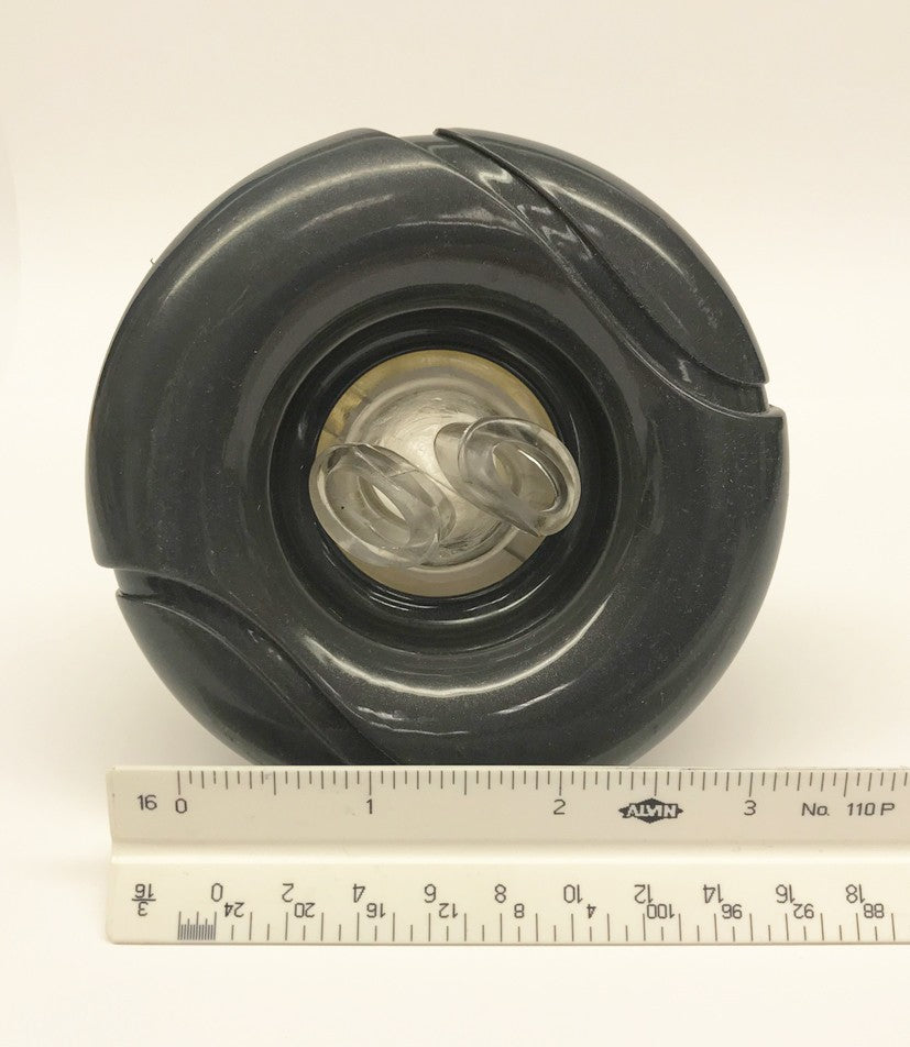 3” TYPHOON WAVE GRAPHITE / GRAY DOUBLE ROTO JET INTERNAL QCA
