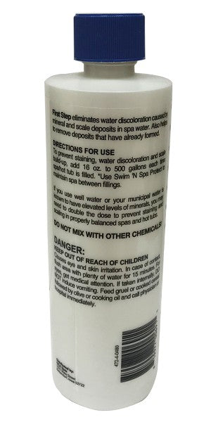 SWIM N SPA STAIN & SCALE: SPA FIRST STEP (1 PT.)