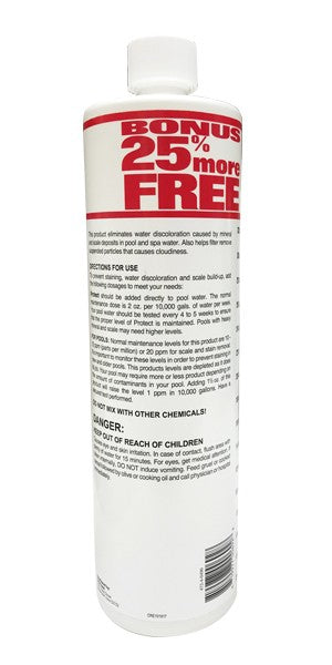 SWIM N SPA STAIN & SCALE: POOL PROTECT (1 QT.)