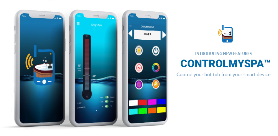 Comes standard with Spa Touch 4