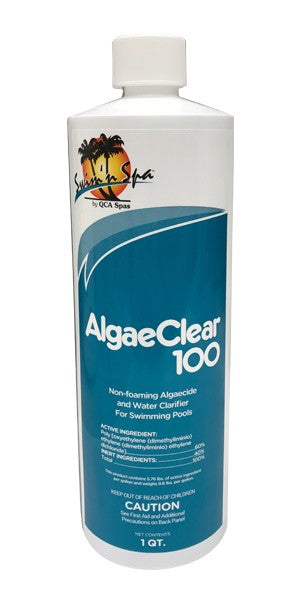 SWIM N SPA ALGAECIDE: ALGAE CLEAR 100 (1 QT.)