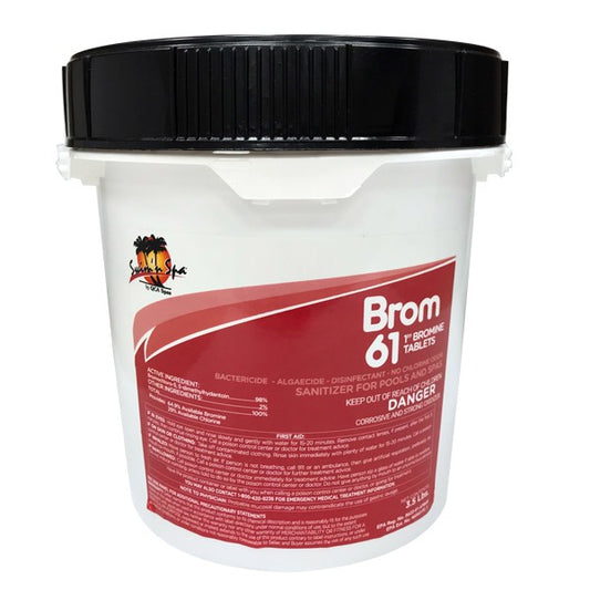 SWIM N SPA SANITIZER & SHOCK: BROM 61 (3.5 LB)