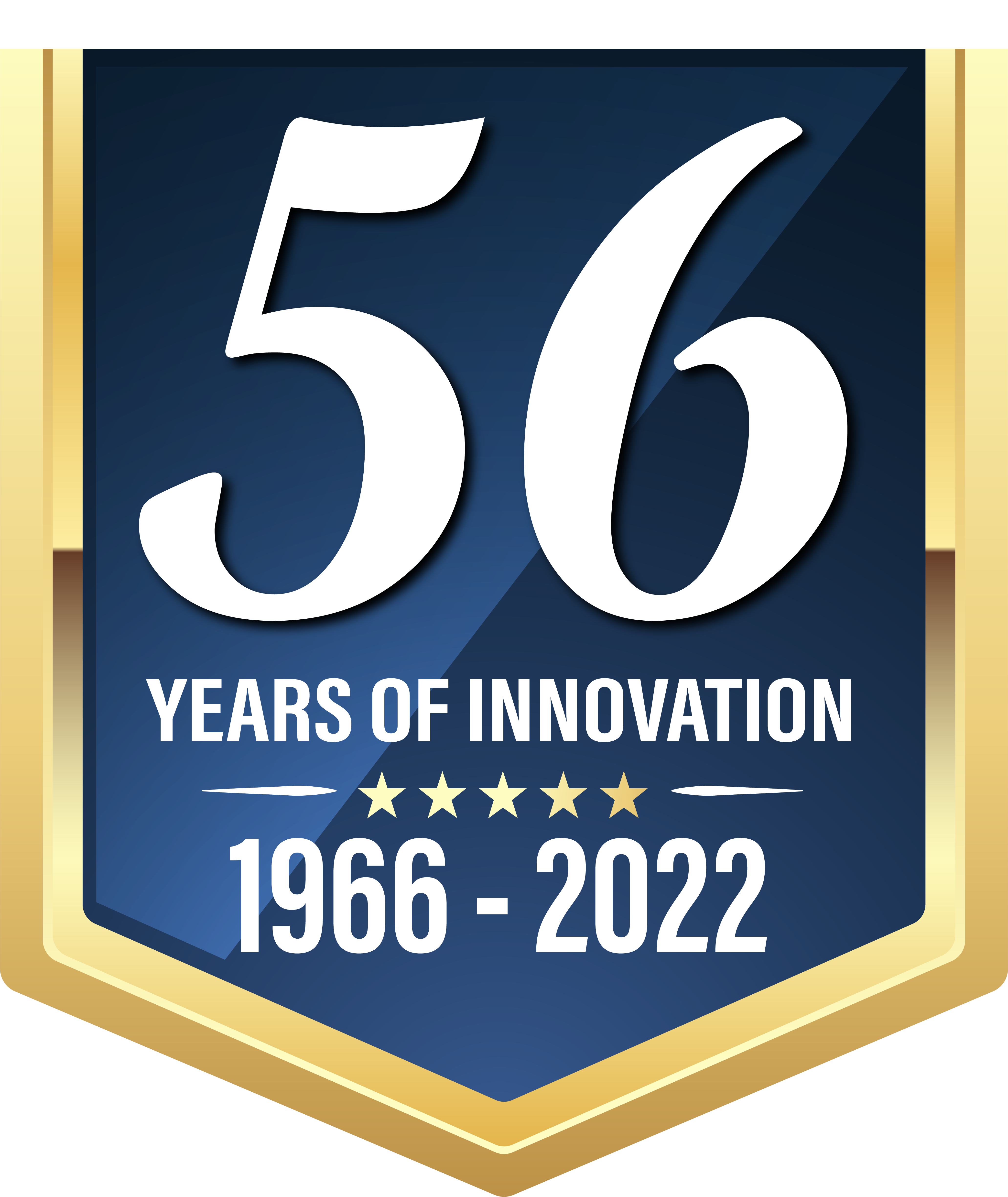 56 Year Logo